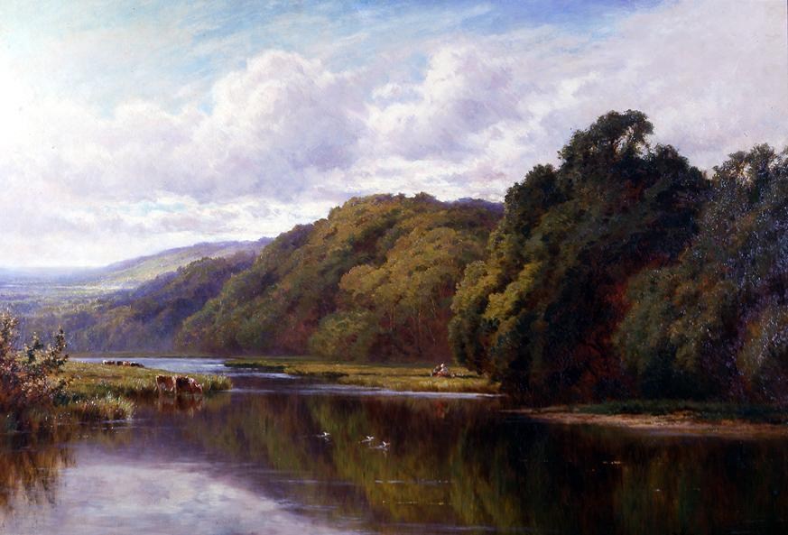 Henry H. Parker Sleeping Waters, The River Wey